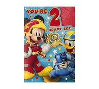Hallmark Biglietto di auguri per 2° compleanno, motivo: Topolino Disney