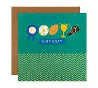 Hallmark Biglietto di auguri per compleanno, design contemporaneo a tema sportivo
