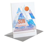 Hallmark Biglietto di auguri per il figlio (Modern Mountains)