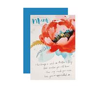 Hallmark Biglietto di auguri per la festa della mamma, motivo floreale classico