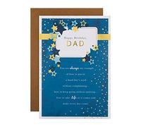 Hallmark Biglietto di compleanno grande per papà - Design classico verso