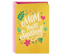 Hallmark Biglietto di compleanno o di ringraziamento per la mamma (Sunshine)