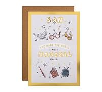 Hallmark Biglietto di compleanno per figlio, illustrazioni e attività di Harry Potter