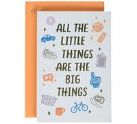 Hallmark Biglietto di compleanno per marito (piccole cose)