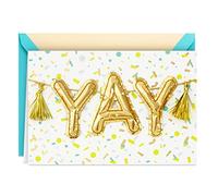 Hallmark Biglietto di laurea con firma (palloncini Yay)