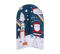 Hallmark Biglietto di Natale per bambini - Crea la tua scena festiva