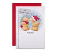 Hallmark Biglietto di Natale per fidanzato, motivo Cute Forever Friends