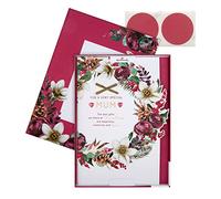 Hallmark Biglietto di Natale per la mamma - tradizionale corona e versi design