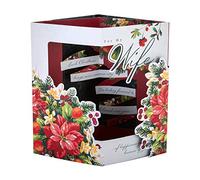 Hallmark Biglietto di Natale per moglie Design 3D Pop Up Floreale