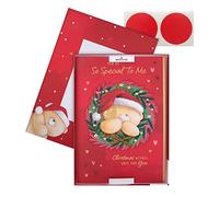 Hallmark Biglietto di Natale per qualcuno di speciale, con scritta Cute Forever Friends con corona e cuore