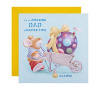Hallmark Biglietto di Pasqua per papà - Simpatico motivo Country Companions