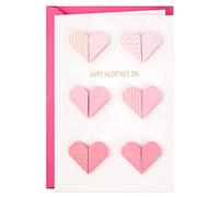 Hallmark Biglietto di San Valentino - Origami Style Hearts Design