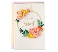 Hallmark Biglietto per la festa della mamma (corona floreale rimovibile)