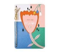 Hallmark Biglietto per la festa della mamma, design floreale con messaggio nascosto, biglietto per la festa della mamma, ricordo, bianco, rosa, blu, verde
