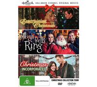 Hallmark Christmas Collection Four (divertente anello natalizio con campane da slitta/Natale incluso)