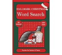 Hallmark Christmas Word Search: Puzzle Book Perfect for a Christmas Gift (6x9) inches
