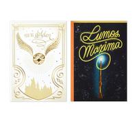 Hallmark Confezione da 2 biglietti di compleanno Harry Potter (boccino e bacchetta)