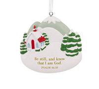 Hallmark Dayspring - Decorazione natalizia con scritta "Be Still and Know"