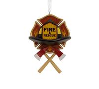 Hallmark Decorazione natalizia con emblema antincendio e salvataggio