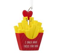 Hallmark Decorazione natalizia con scritta "I Only Have Fries for You", regalo divertente