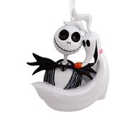 Hallmark Decorazione per albero di Natale con Jack Skellington e Zero, The Nightmare Before Christmas, ornamento da appendere Disney, ornamento natalizio da appendere, regali per Natale