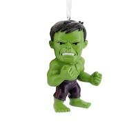 Hallmark Decorazione per albero di Natale da collezione Marvel stilizzata l'incredibile Hulk