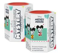 Hallmark Disney - Set di 2 decorazioni natalizie in miniatura, motivo: Topolino