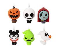 Hallmark Disney Tim Burton's The Nightmare Before Christmas - Set di 6 mini ornamenti natalizi infrangibili, 2,5 cm, infrangibili