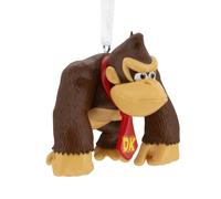 Hallmark Donkey Kong, ornamento da appendere per albero di Nintendo, ornamento da appendere in resina, ornamento natalizio da appendere, regali per Natale