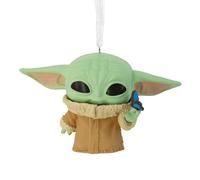 Hallmark Grogu Funko Pop Decorazione natalizia da appendere, Star Wars: The Mandalorian, decorazione per albero di Natale in resina