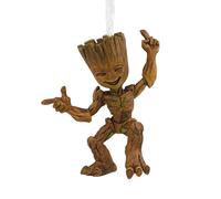 Hallmark Groot Ornament, decorazione per albero dei guardiani della galassia, ornamento da appendere MARVEL, ornamento natalizio da appendere, regali per Natale, Disney