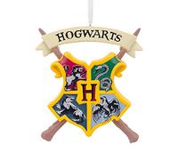 Hallmark Harry Potter Hogwarts Crest Ornamento di Natale
