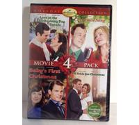 Hallmark Holiday Collection 4 Pack - Love the the Thanksgiving Day Parade / Christmas Song / Baby's First Christmas / A Bride for Christmas by Hallmark