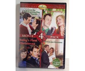 Hallmark Holiday Collection 4 Pack - Love the the Thanksgiving Day Parade / Christmas Song / Baby's First Christmas / A Bride for Christmas by Hallmark