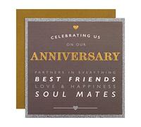 Hallmark Il nostro biglietto di anniversario - Design contemporaneo basato su testo
