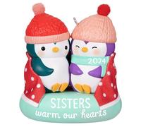 Hallmark Keepsake Christmas Ornament 2024, Sisters Warm Our Hearts 2024, Family Gifts