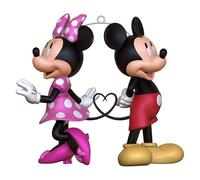 Hallmark Keepsake Disney - Ornamento da appendere, motivo: cuore di Minnie e Topolino