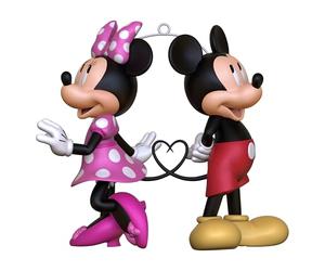 Hallmark Keepsake Disney - Ornamento da appendere, motivo: cuore di Minnie e Topolino