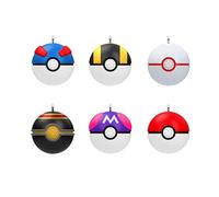 Hallmark Keepsake Mini ornamenti natalizi 2024, palline Poké Pokémon, set di 6, regali per i fan dei Pokémon