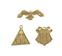 Hallmark Keepsake Miniature Christmas Ornaments 2023, Harry Potter The Wizarding World Metal, Mini Set of 3, Gifts for Harry Potter Fans