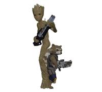 Hallmark Keepsake Ornamento di Natale 2018 Anno datato Marvel Avengers: Infinity War Groot e Rocket