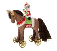 Hallmark Keepsake Ornamento di Natale 2024, Un pony per Natale 2024, Regali per bambini