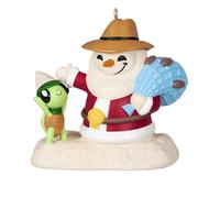 Hallmark Keepsake Ornamento natalizio 2024, Sandalo the Sandman, regali da collezione pupazzo di neve