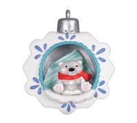 Hallmark Keepsake - Ornamento natalizio in miniatura da 1,3"""" 2023 - Un mondo dentro - Mini regali per lei