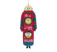Hallmark Kevin, Stuart & Bob the Minions, decorazione per albero di Minions, ornamento da appendere in resina, ornamento natalizio da appendere, regali per Natale, Cattivissimo me