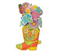 Hallmark Magical Botanicals by Liz Harry - Cassetta delle lettere con fiori, pop up e carta 3D, regalo di compleanno, festa della mamma, multicolore