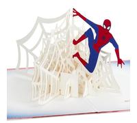 Hallmark Marvel The Amazing Spider-Man Comic, biglietto pop-up 3D e per qualsiasi occasione, compleanno, supereroe, Peter Parker, rosso