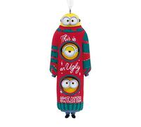 Hallmark Minions: The Rise of Gru, Bob, Kevin e Stuart The Minions in Ugly Christmas Sweater Christmas Ornament