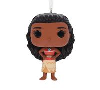 Hallmark Moana Funko Pop, ornamento da appendere, decorazione per albero delle principesse Disney, resina, regali per Natale