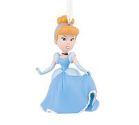 Hallmark Ornamento da appendere a tema Cenerentola, decorazione per albero Disney, abito da ballo blu
